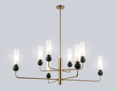 Потолочный светильник с мрамором E14*8, AMBRELLA LIGHT, LH53264