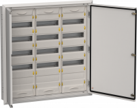 TITAN 5 Корпус мет. ЩРв-180 (3х60) 880х885х130 IP31 сер IEK, TI5-50-V-3X060-31-7035