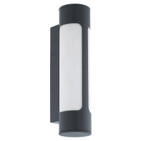 97119 Уличный светод. светильник настенный TONEGO, 2х6W(LED), L75, H310, A100, гальван. сталь, антра