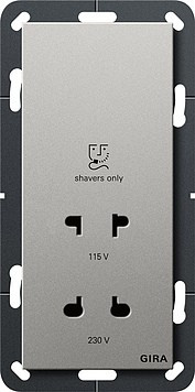 2820600 Gira Розетка для электробритвы