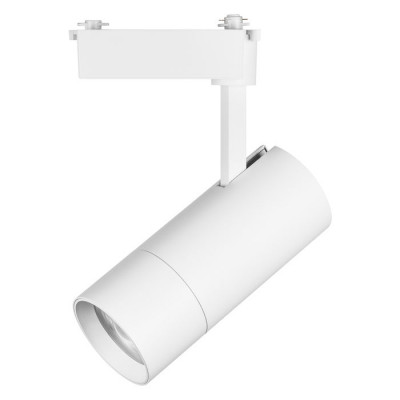 Lightstar 229346 Светильник для 1-фазного трека VOLTA LED COB 30W 2700LM 18-60G БЕЛЫЙ 4000K (в комплекте)