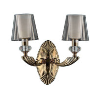 Lightstar 690622 (MB000011-2) Бра RAMO 2х40W E14 ТЕМНОЕ ЗОЛОТО (в комплекте)