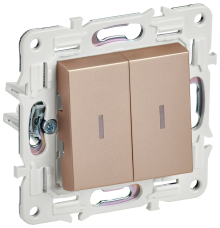 SKANDY Выключ. 2-кл. прох. с инд. 10А SK-V10Sa песоч. IEK, SK-V22-1-10-K98 SKANDY Выключ. 2-кл. прох. с инд. 10А SK-V10Sa песоч. IEK, SK-V22-1-10-K98