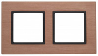 ЭРА 14-5202-14 Elegance Медь/антрацит Металл Рамка 2-ая