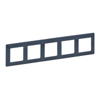 Legrand Valena LIFE.Рамка "Лазурь".5-постовая универсальная, 754095