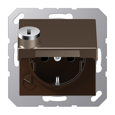 SCHUKO® розетка с замком, A1520BFKLSLMO