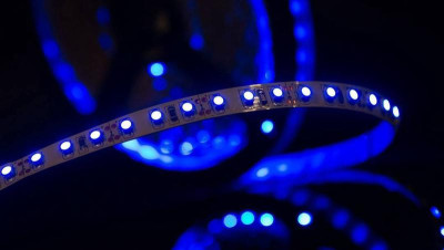 Лента светодиодная стандарт 3528 120LED/м 9.6Вт/м син. 12В IP20 (уп.5м) SWG Standard 00-00009466
