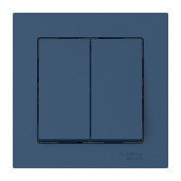 ATN001152S - ATLASDESIGN 2-клавишный ВЫКЛЮЧАТЕЛЬ, сх.5, 10АХ, в сборе, быстрозажим. клем., АКВАМАРИН, Systeme Electric ATN001152S - ATLASDESIGN 2-клавишный ВЫКЛЮЧАТЕЛЬ, сх.5, 10АХ, в сборе, быстрозажим. клем., АКВАМАРИН, Systeme Electric