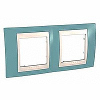 ХАМЕЛЕОН РАМКА 2-постовая, горизонтальная, БЕЖЕВЫЙ/ СИНИЙ