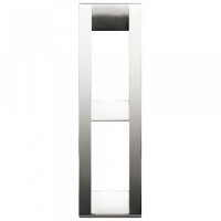 Vimar Накладка на 2 модуля для панелей металл никель, 16782.34 Vimar Накладка на 2 модуля для панелей металл никель, 16782.34