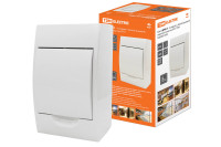 Бокс ЩРН-П-4модуля (б) навесной пластик IP41 TDM Electric, SQ0903-0001