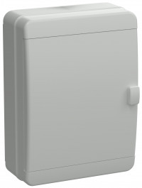 TEKFOR Корпус пласт. КМПн-24 IP65 сер. непрозр. дверь IEK, TF5-KP73-N-24-65-K03-K03