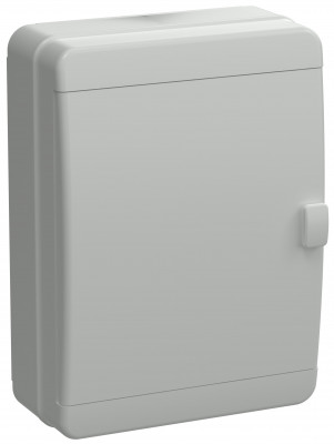 TEKFOR Корпус пласт. КМПн-24 IP65 сер. непрозр. дверь IEK, TF5-KP73-N-24-65-K03-K03