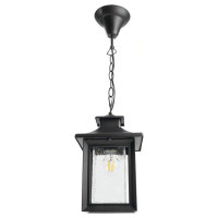 Светильник садово-парковый с клеммой в комплекте 60W 230V E27 черный PL555, Feron 48335