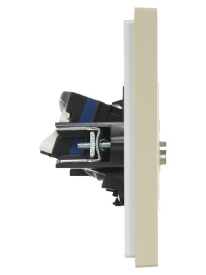 FORTE&PIANO Роз. двойная TV+RJ45 кат.6 FP437 ван. IEK, FP-AK20-2-K10