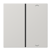 Клавиша для сенсорного модуля KNX, одиночная, светло-серая, LS401TSAPLG