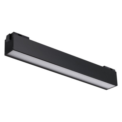 Novotech 358520 SHINO NT21 048 черный Трековый светильник для низковольного шинопровода IP20 LED 4000K 12W 48V KIT