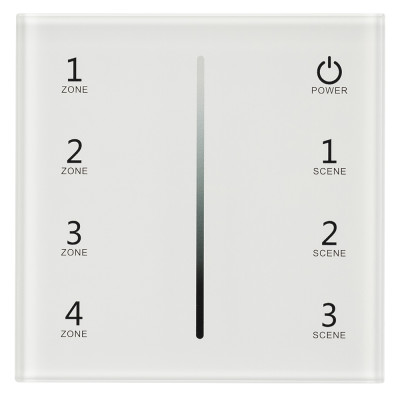 Панель Sens SMART-P29-DIM White (230V, 4 зоны, 2.4G) (Arlight, IP20 Пластик, 5 лет), 027103