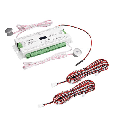 Контроллер лестничный SMART-STEP-32-2S-SUF (5-24V, 32x1A, SPI) (Arlight, IP20 Пластик, 5 лет), 033122