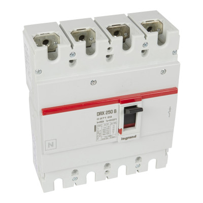 Legrand DRX250 термомагнитный 250A 4П 25KA, 027123