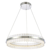 ST LUCE SL383.113.01 Светильник подвесной ST-Luce Хром/Прозрачный LED 1*44W 3000K