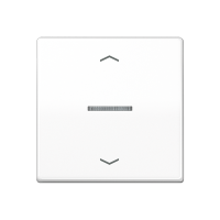 Клавиша для KNX кнопки, 1 группа с окошком и символами "стрелки"; дюропласт; белый, AS101KO5PWW