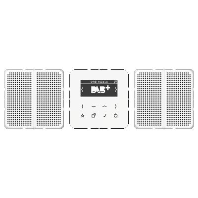 Смарт радио DAB+, стерео; белый, DABCD2WW