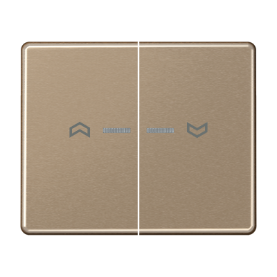 Клавиши для сдвоенной кнопки BCU; золотая бронза, SL595KO5PGB