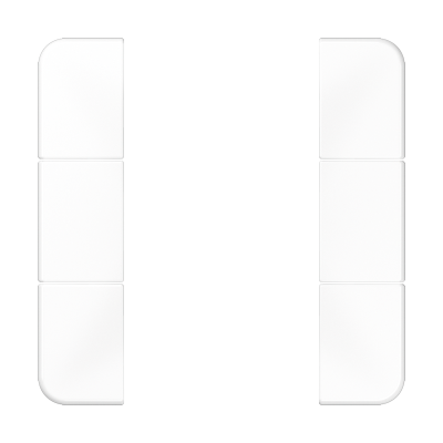 комплект накладок 3гр белый, CD503TSAWW