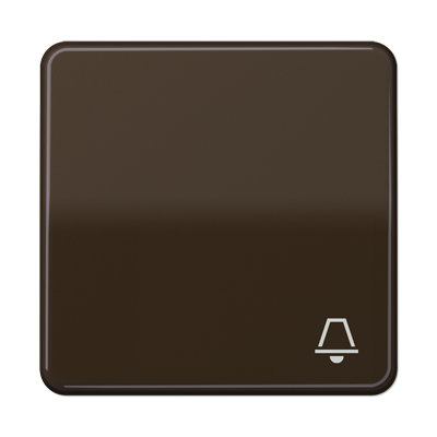 Клавиша с символом "звонок"; коричневая, CD590KBR