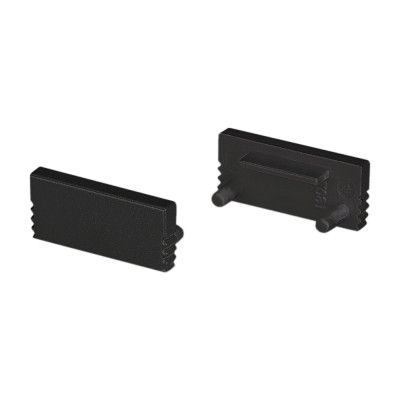 Заглушка SL-SLIM-H7 BLACK глухая (Arlight, Пластик), 037507