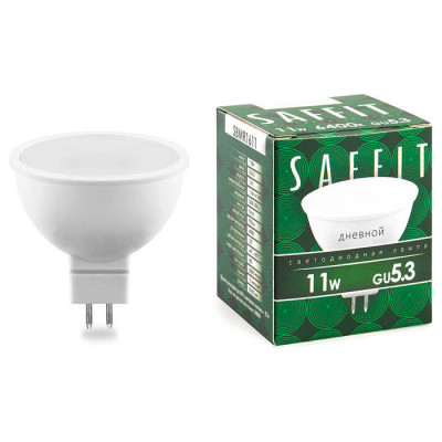 Лампа светодиодная, 11W 230V GU5.3 6400K MR16, SBMR1611, Feron 55153