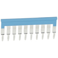 Legrand Эквипотенциальная гребенка Viking 3 - 10 контактов - для клемм с шагом 6 мм - синие, 037503