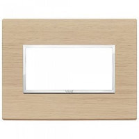 Vimar Накладка Eikon Evo на 4 модуля, выбеленный дуб, 21654.32