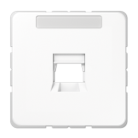Крышка для модульных гнезд; белая, CD569-1WEWW Крышка для модульных гнезд; белая, CD569-1WEWW