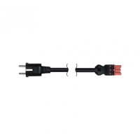 Simon Connect Красный Кабель 2м 3x2,5мм, разъёмы Quick Connection "мама - вилка Schuko" 2P+E, CR6020-6