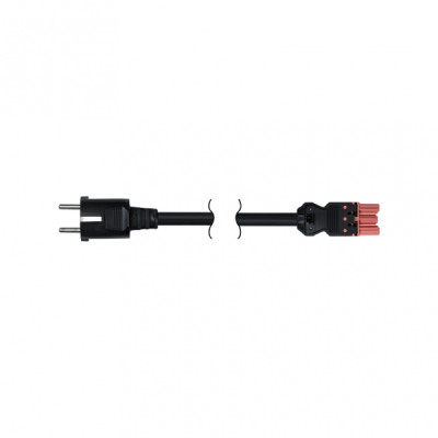 Simon Connect Красный Кабель 2м 3x2,5мм, разъёмы Quick Connection "мама - вилка Schuko" 2P+E, CR6020-6