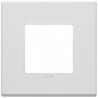 Vimar Накладка на 2 модуля, белая матовая, 22642.01