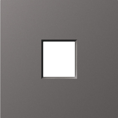 Donel A07 матовый титан накладка 1-я для розеток RJ45,TV,SAT , серия DB, DE85945