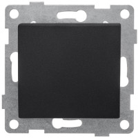 GUSI Bravo МЕХАНИЗМ Выкл. 1кл., скрытая установка, 10А, 250В. Цвет: графит., С10В1-010