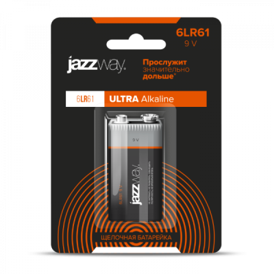 Jazzway 6LR61 ULTRA Alkaline BL-1, 5005075