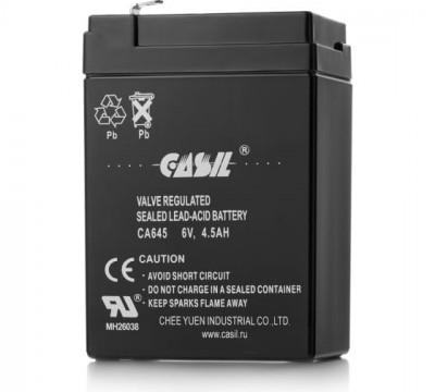 Аккумулятор  CA645 (6В, 4.5Ач), CA645