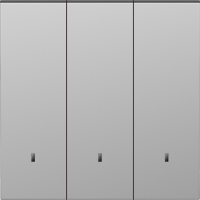 Donel S08 сталь клавиша 3-я с подсветкой, серия DB3, DS28337