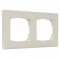 Рамка 2-м Pixel универс. беж. TOKOV ELECTRIC TKE-PX-RM2-C02