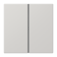 Набор клавиш для сенсорного модуля KNX, двойной, светло-серый, LS402TSALG Набор клавиш для сенсорного модуля KNX, двойной, светло-серый, LS402TSALG