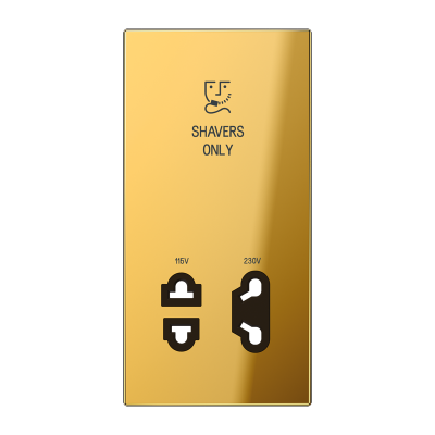 накладка бритвенной розетки имитация золота, SOGO7522PL