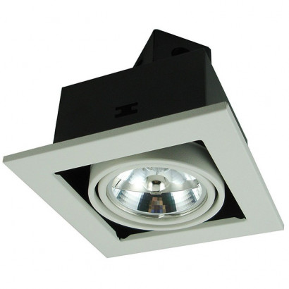 Arte Lamp CARDANI MEDIO, Встраиваемый светильник, цвет арматуры - белый, 1х50W G5.3, A5930PL-1WH