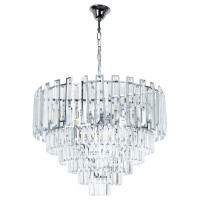 Arte Lamp ELLIE, Светильник подвесной, цвет арматуры - хром, цвет плафона/декора - хром, 10x40W E14, A1027SP-10CC