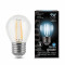 Лампа Gauss Filament Шар 9W 710lm 4100К Е27 LED 1/10/50, 105802209