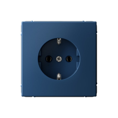 GAL001143 - ARTGALLERY РОЗЕТКА с заземлением, 16А, механизм, АКВАМАРИН, Systeme Electric